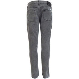 Summer New Design <b>Pants</b> <b>Men</b> Flared Jeans Patchwork Loose Hip Hop Denim <b>Pants</b> Washed Jeans OEM Custom Fashion Breathable - Product Image 5