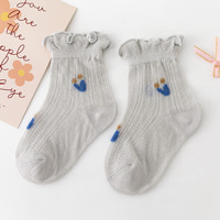 Maquette gratuite ODM fabricant de chaussettes en coton à volants personnalisé vente en gros pour bébé enfants doux respirant qualité confortable style de fleur