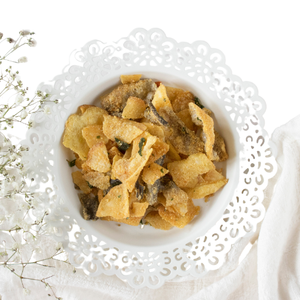 ผิวแห้งปลาแซลมอนอบแห้งผิวแห้งผิวปลาดุกแห้งไข่แดงเค็ม - Product Image 1