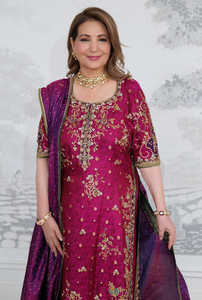 Lehenga Choli Anarkali Pakistaní Indio con Bordado de Chifón y Elegante Adorno para Mujer, Ropa de Fiesta - Product Image 3