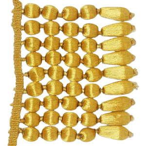 Custom Design Mylar Beaded Fringe - Product Image 3