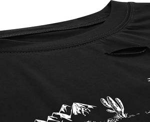 À la mode femmes Crop chemise haut court tissu doux pour l'été tenue décontractée sport salle de sport salon vêtements de rue et activités de plein air - Product Image 3