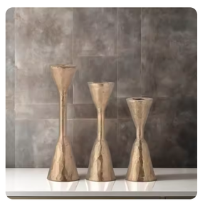 Bagues attachées Bougeoir en métal de qualité supérieure pour décorations de mariage et occasions spéciales Fournitures d'éclairage de style Ins - Product Image 5