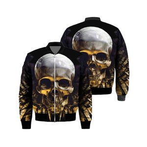 Vestes de printemps et d'hiver pour hommes, manteau en laine, Bomber de base-ball - Product Image 1