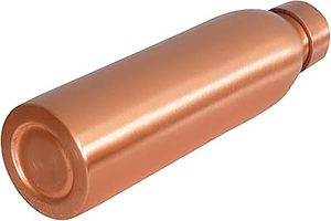 Botella de Cobre Hecha a Mano con Metal Martillado, Botella de Cobre con Beneficios para la Salud Ayurvédica, Revestimiento Seguro para Alimentos de Instant Traders - Product Image 4