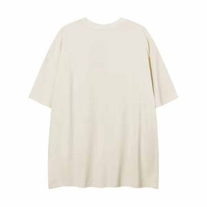 เสื้อยืดคอกลมแขนสั้นสำหรับผู้ชายเสื้อโอเวอร์ไซส์แบบสตรีทแวร์ปักลายวินเทจ - Product Image 5