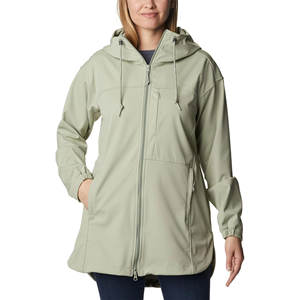 Veste longue Softshell pour femmes Vestes d'extérieur avec logo personnalisé de qualité supérieure pour les femmes - Product Image 1