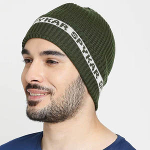 Bonnet d'hiver unisexe en mohair jacquard personnalisé de haute qualité, respirant, élégant, tricoté, séchage rapide, nœuds 3D, camouflage - Product Image 2