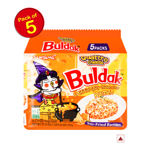 Venta caliente Samyang 4 sabores queso fuego pollo fideos 145g coreano picante Ramen fideos instantáneos al por mayor a precio de fábrica - Product Image 4