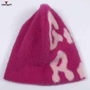 New Style Breathable Cotton <b>Beanie</b> Hats with 3D Embroidery Best Quality Winter <b>Beanies</b> for Unisex - Product Image 5