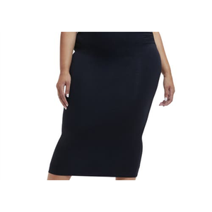 Elegante Abito Midi Americano Nero Aderente Taglia XL, Comodo Senza Maniche con Collo Alto, Stile Semplice e Linea Dritta, Ideale per la Sera - Product Image 3