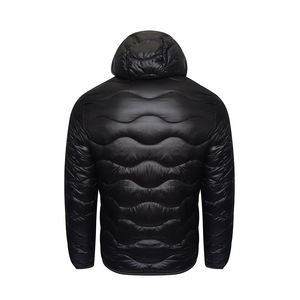 Veste matelassée imperméable écologique sur mesure pour homme, printemps, camouflage, patchwork, avec fermeture éclair - Product Image 2