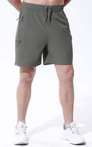 Pantalones Cortos Transpirables de Alta Calidad para Hombre, Pantalones Cortos Informales, Nuevo Diseño, Entrenamiento, Correr, Cintura Elástica, Bolsillos - Product Image 3