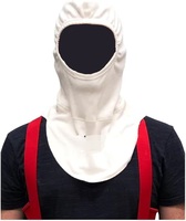 Cagoule de pompier HSI en tissu Nomex, résistante aux flammes, protection thermique pour le soudage, résistance à la chaleur 250-400°C, antistatique