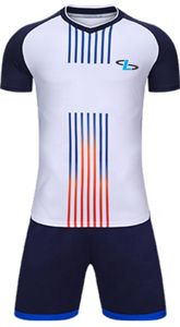 Camiseta de fútbol deportiva Unisex transpirable de poliéster con estampado personalizado, uniforme de fútbol, cuello redondo, manga corta, conjunto para todas las estaciones - Product Image 3