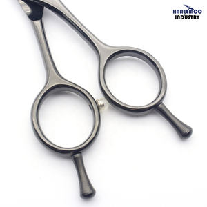 Kit de tijeras de adelgazamiento para el cuidado de mascotas profesional de titanio azul océano 6,5 pulgadas 440C Acero inoxidable reutilizable ecológico - Product Image 6