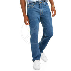 Pantalones Vaqueros Casuales Ligeros Hechos a Medida para Hombre, Transpirables, Ecológicos, 100% Algodón, Estilo Único, Diseño Personalizable - Product Image 3