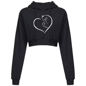 Sudadera con capucha de punto largo de invierno para mujer de la mejor calidad con cuello con capucha Disponible en tallas grandes (XS) - Product Image 2