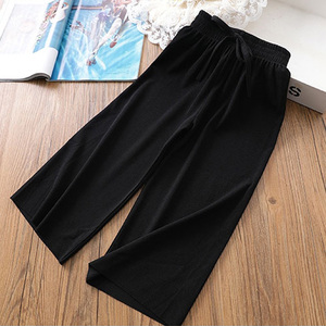 CONTIKIDS Pantalones Informales de Verano SP250 StringBandingTrousers Pierna Ancha 100% Poliéster para Niñas y Niños - Product Image 4