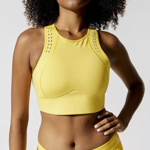 Sujetador Deportivo de Alto Impacto para Mujer, Estilo 2024, Top Corto Acolchado para Gimnasio, Yoga, Ropa Deportiva OEM - Product Image 5