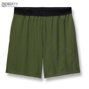 Pantalones Cortos Deportivos Personalizados para Hombre, Tendencia 2025, Alta Calidad, Secado Rápido, Tela de Poliéster/Algodón, Cintura Elástica - Product Image 1