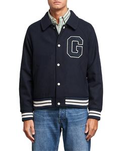 Veste universitaire en laine personnalisable de qualité supérieure Style Cool professionnel confortable avec le meilleur tissu en cuir brodé hiver - Product Image 3