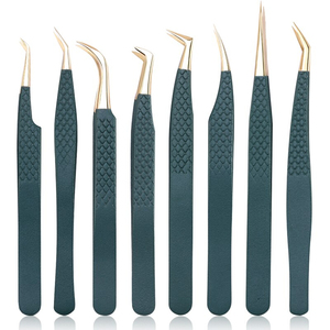 แหนบต่อขนตา,เครื่องมือดูแลความงามสำหรับการแต่งหน้าต่อขนตาทำจากสเตนเลสสตีลโดยใช้นวัตกรรม - Product Image 1