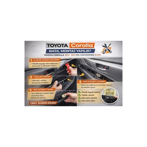 Nuevo interruptor de ventana delantera izquierda de 15 pines para Toyota Corolla 2013-2015, panel del conductor 84820-02320 - Product Image 3