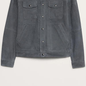 Veste d'hiver premium pour homme, meilleur prix, cuir véritable, coupe-vent, imperméable, teinture unie, devant, toutes tailles, vente en ligne disponible - Product Image 5