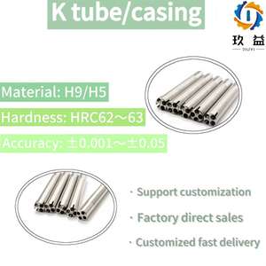 Tube / Douille de précision <span class=keywords><strong>K</strong></span> |   Matériel H9/H5 |   Dureté HRC62-63 |   Tolérance de 0,001 mm |   Composant de moule personnalisé |   Marque JIUYI | - Product Image 2