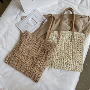 Gift for <b>Dog</b> LoversWoven Cute Tote Straw Tote Macrame Beach Bags Direct From Indian SupplierElegant and Beautiful - Product Image 2