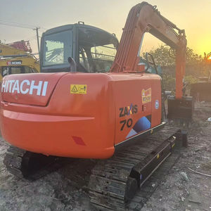 รถขุดตีนตะขาบฮิตาชิ ZX70 มือสอง ปี 2023 น้ำหนัก 7 ตัน ชั่วโมงการใช้งานน้อย สภาพดี อะไหล่เครื่องยนต์และเกียร์จากญี่ปุ่นแท้ ขายพร้อมวิดีโอ - Product Image 1