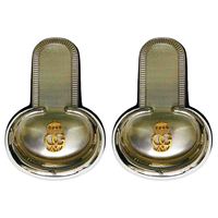 Epaulettes Clásicas de Hombro de la Legión Extranjera Francesa, Bordadas, Reutilizables, de Alta Calidad, con Flecos, en Tela de Lona, para Coser