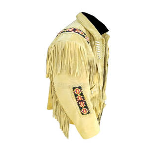 Chaqueta Occidental de Invierno para Hombre, Estilo Casual, Ligera, Ecológica, de Cuero Vacuno Duradero, Fácil Movimiento, Acabado Limpio y Cómodo - Product Image 3