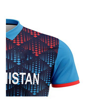 Uniformes de cricket sublimés personnalisés de haute qualité pour hommes 100% Design de t-shirt