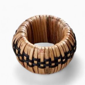 Nouvel Arrivage en Gros : Anneaux de Serviette en Rotin Biodégradables Faits Main pour la Décoration Intérieure – Origine Vietnam - Product Image 1