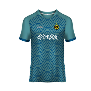 ผู้ผลิตเสื้อฟุตบอลแบบกำหนดเองคุณภาพพรีเมียมสำหรับงานพิมพ์ร้อนด้วยไวนิล เนื้อผ้าบางเบา ระบายเหงื่อได้ดี ชุดทีมฟุตบอลแบบขายส่ง - Product Image 5