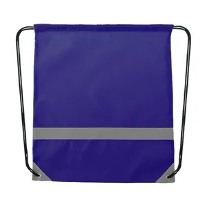 Sacche Sportive Promozionali Vidraw ad Alta Visibilità con Coulisse - Product Image 5