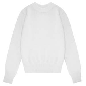 Pulls en mohair pour homme, col rond, anti-rides, respirants, design jacquard personnalisable - Product Image 3