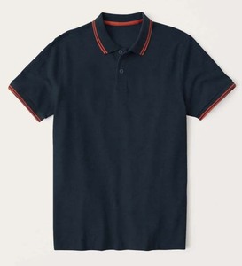 เสื้อโปโลแขนสั้นสำหรับผู้ชายเสื้อโปโลระบายอากาศใส่สบายเสื้อคอตตอน100% ฤดูร้อนใหม่ล่าสุด - Product Image 1