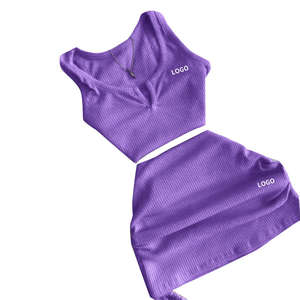 ชุดกางเกงขาสั้นแขนสั้นพิมพ์ลายตัวอักษรสำหรับผู้หญิงดีไซน์เนอร์แฟชั่น2023 - Product Image 1