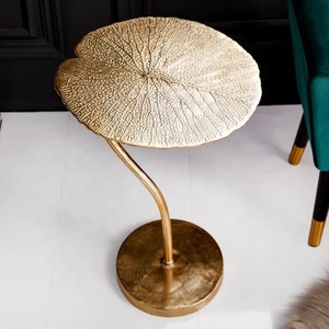 <b>Side</b> <b>Table</b> Aluminium <b>Gold</b> Antique - Product Image 2