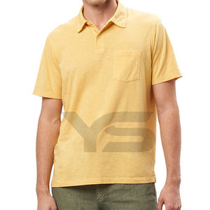 Usine directe meilleure qualité hommes Polo T-Shirt décontracté Jersey respirant haut avec manches courtes pas cher prix de gros - Product Image 1