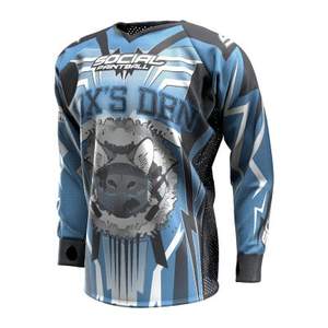 Camiseta de Paintball juvenil sublimada personalizada Estilo personalizado por color y diseño Camisetas de Paintball hechas a medida - Product Image 3