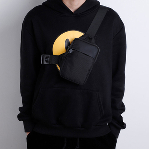 Bolso de lona con tirantes para hombre de alta calidad, superventas clásico, bolsos de pecho, forro de poliéster, estampado, bolso cruzado para hombre y mujer - Product Image 3