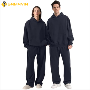 Sweat à capuche coupe ample personnalisé pour les couples, pull à capuche en polaire, sweat à capuche surdimensionné décontracté unisexe basics/coton mélangé - Product Image 4