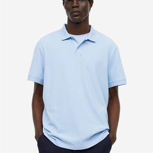 Polo de algodón puro al por mayor, Polo unisex para hombre y mujer, Polo de algodón con logotipo personalizado - Product Image 1