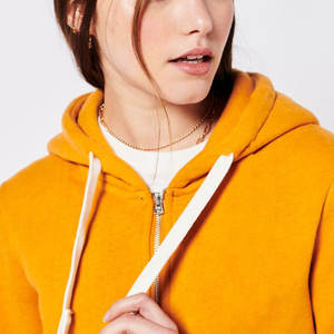 เสื้อสเวตเตอร์ขนแกะมีฮู้ดโอเวอร์ไซส์สำหรับผู้หญิงเสื้อมีฮู้ดผ้าฟลีซยิมมียี่ห้อออกแบบได้ตามต้องการ - Product Image 4