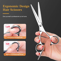 Nouveau Kit de ciseaux de coiffeur de coiffure à usage domestique 4 pièces ciseaux de coupe de cheveux ensemble de coupe de cheveux de coiffeur