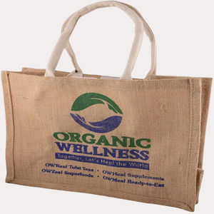 Logo personnalisé de haute qualité sac à provisions en toile de jute sac en toile de coton article personnalisé Style motif lettre Promotion UK pour l'exportation - Product Image 5